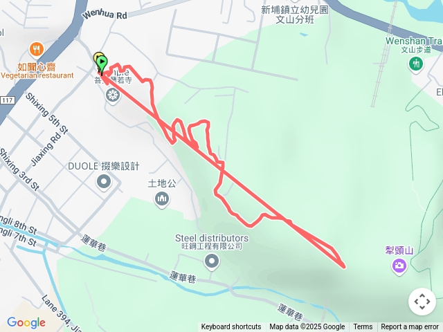 黎頭山蓮華寺上山