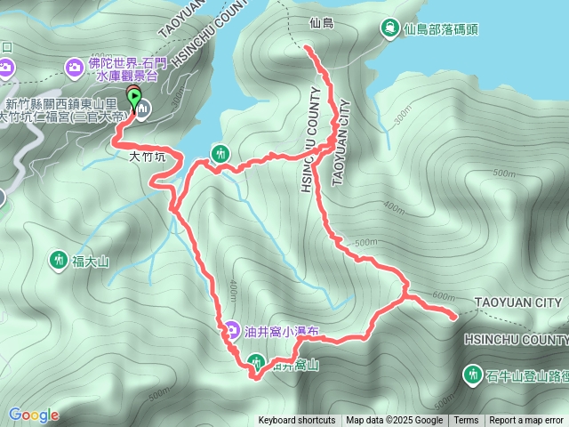 油井窩+仙島+石牛3山連走預覽圖