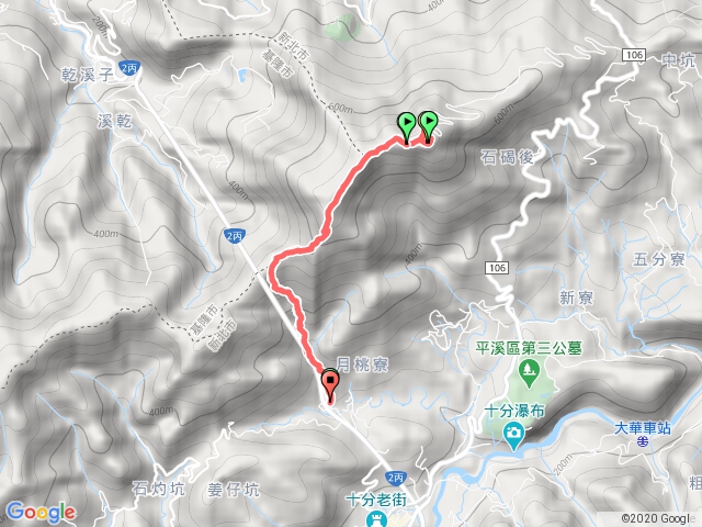 新北平溪五分山步道