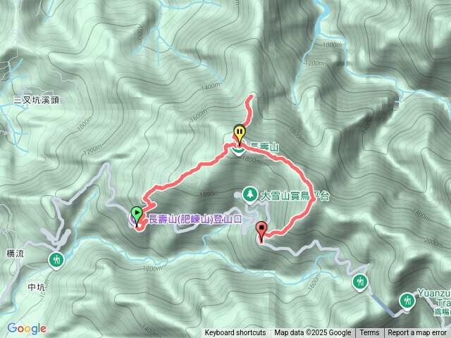 2025.8.9長壽山縰走醜崠山