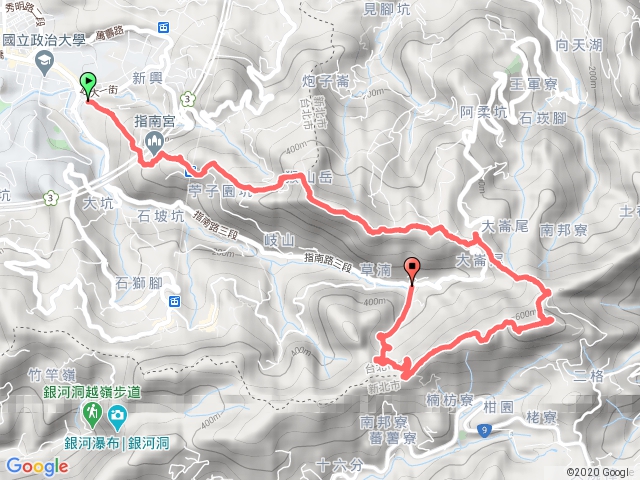 猴山岳。二格山連走