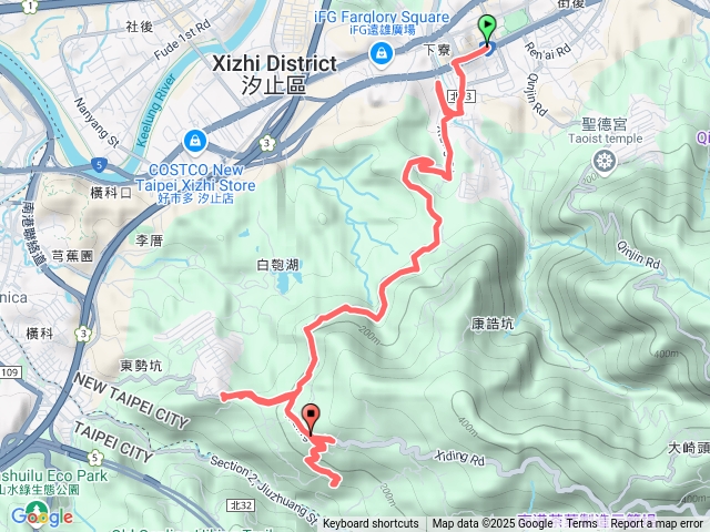 2025-01-05新北市汐止摸基石(橫科山、白雲里山)