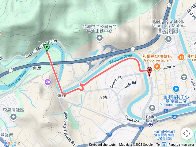 五堵舊隧道至基隆七堵堵南國小
