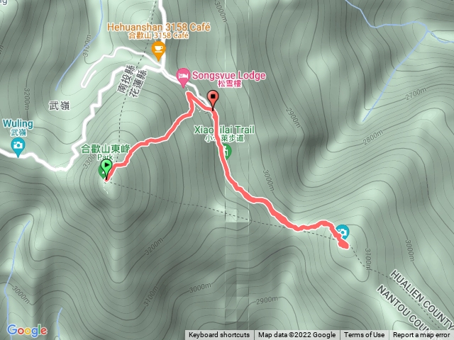 220825合歡東峰接小奇萊山