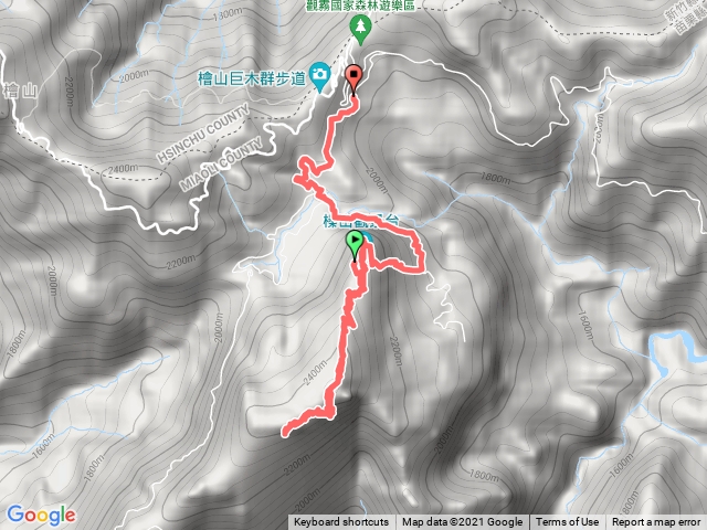 榛山步道-北峰-榛山