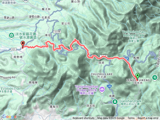 淡基橫斷西段(菜公坑山_百拉咔山)預覽圖