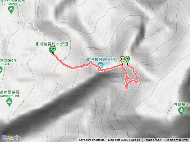 北得拉曼巨木步道