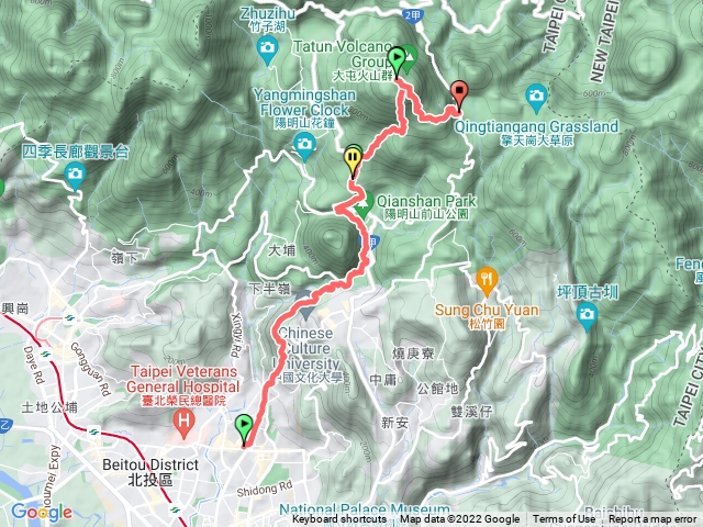 天母古道七星山