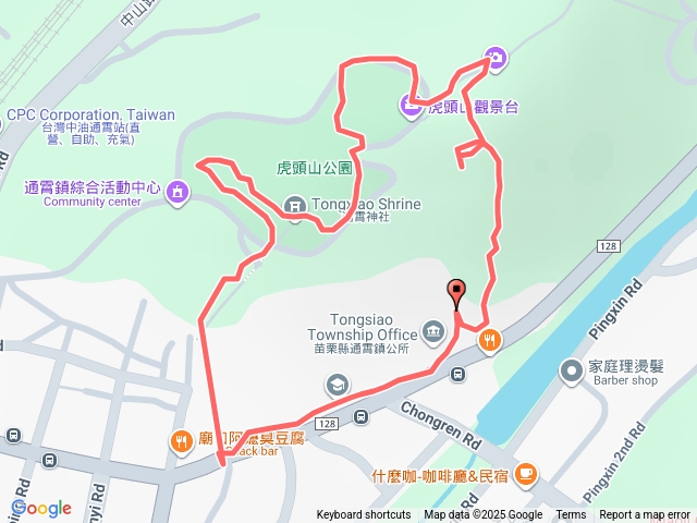 通霄虎頭山步道預覽圖
