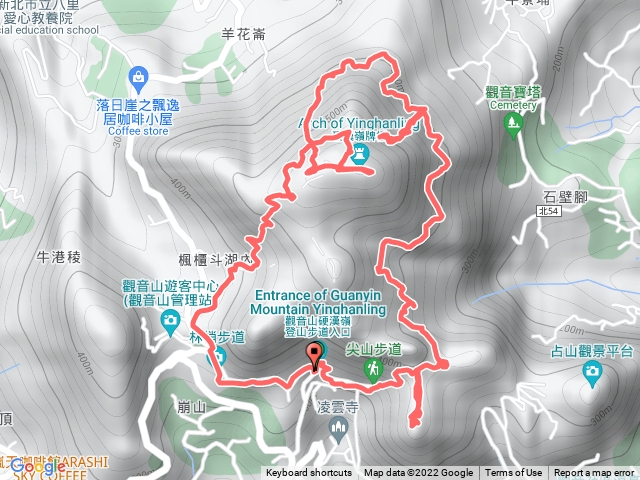 觀音山（硬漢嶺+北橫古道全段）O型