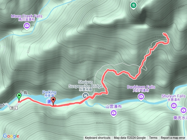 虎山步道（只到8號救援樁）