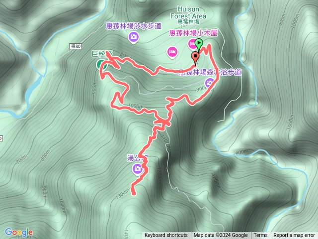 惠蓀林場山嵐小徑湯公碑預覽圖