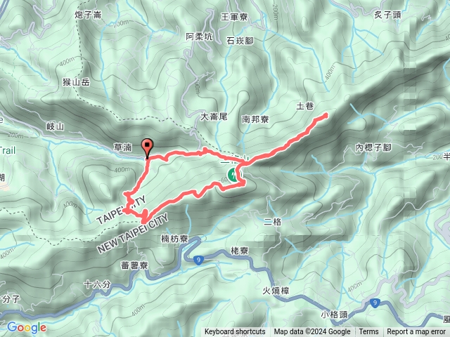 筆架山+二格山預覽圖