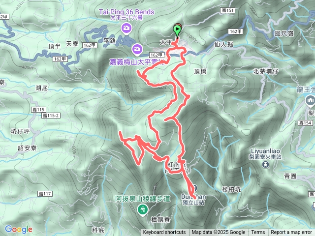 三元宮到獨立山20250216預覽圖