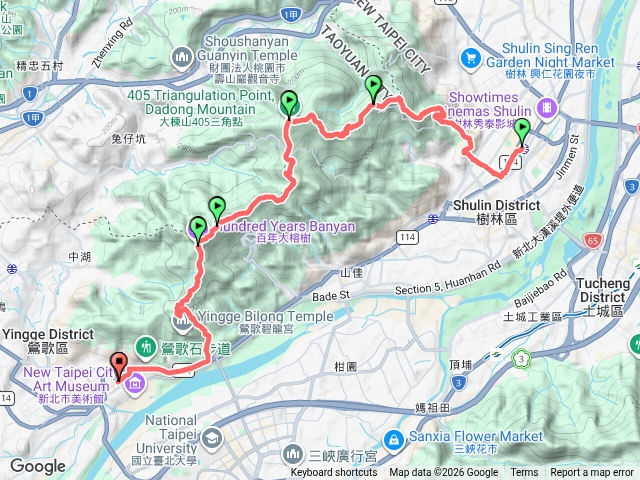 樹鶯縱走預覽圖