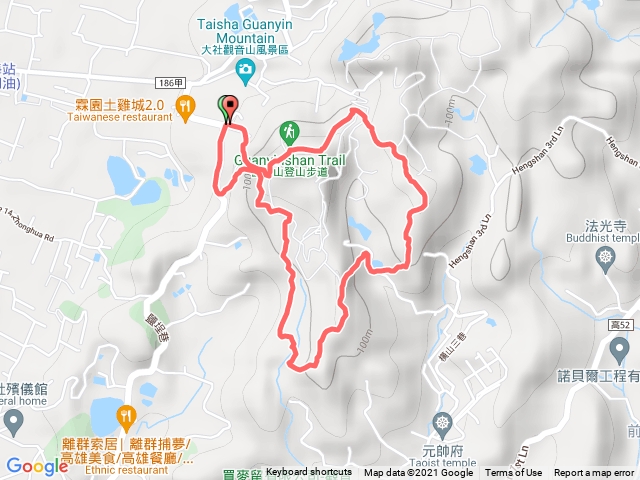 觀音山練習一