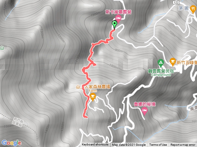 2021.09.22新竹五峰雲霧步道-山上人家