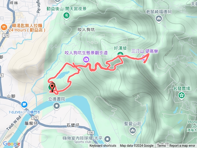 咬人狗坑三汀山小百岳