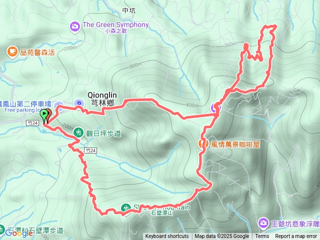 觀日坪古道大板根飛鳳山o型