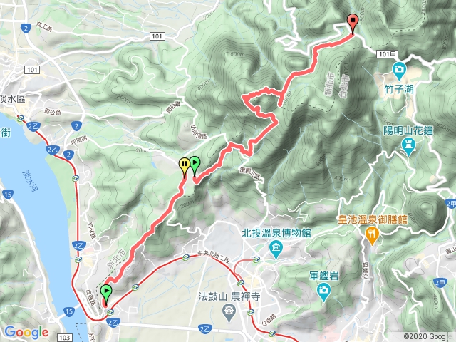 台北大縱走第一段+向天池+向天山面天山