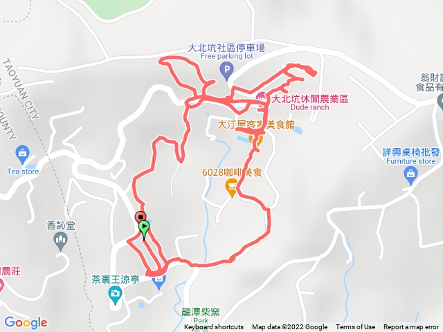慢行 - 2022 - 步道 #4 - 大北坑步道 （江申步道、龍泉步道）