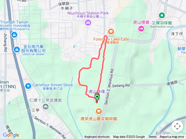 虎山林場-台南仁德-森林步道