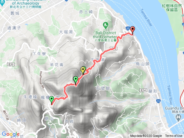 觀音山-硬漢嶺-牛寮埔-龍形