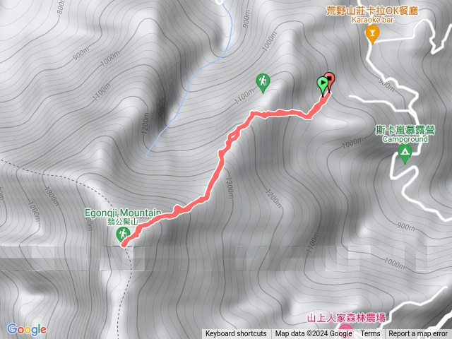 小百岳集起來鵝公髻山步道202402121309