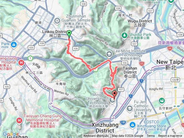 20260508環大台北天際線第八段之前段：林口至泰山預覽圖