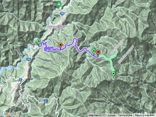 2021.05.01～03無明山、甘薯峰
