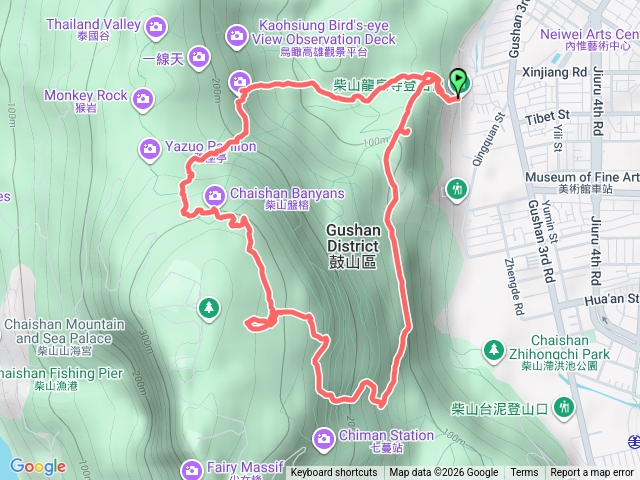 壽山勇者坡百獸岩美溝洞