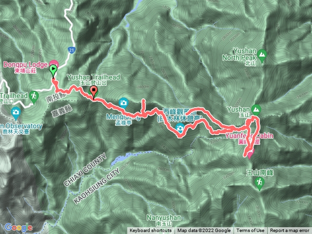 一日玉山主西前(2022.09.29)