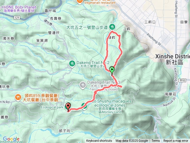 大坑3-1,3,5,5-1號步道預覽圖