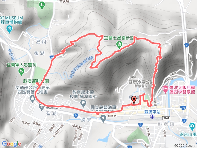 2018-06-24 蘇澳鎮 七星嶺步道-蘇澳山 O型