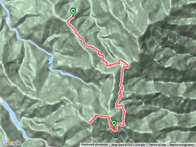 巒安堂上西巒大山(雙龍進出)2D1N