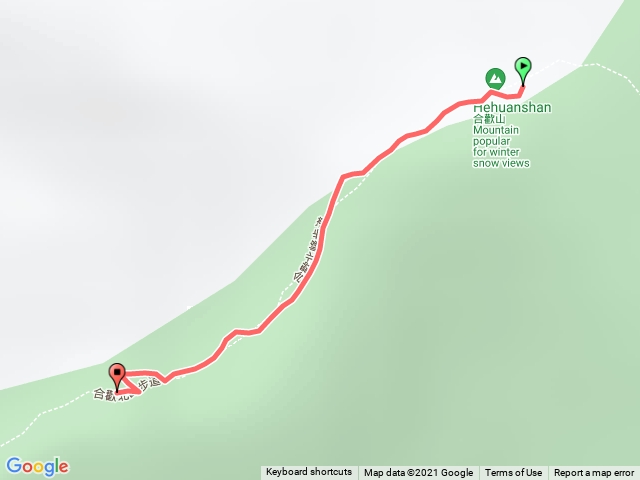 合歡北峰→西峰