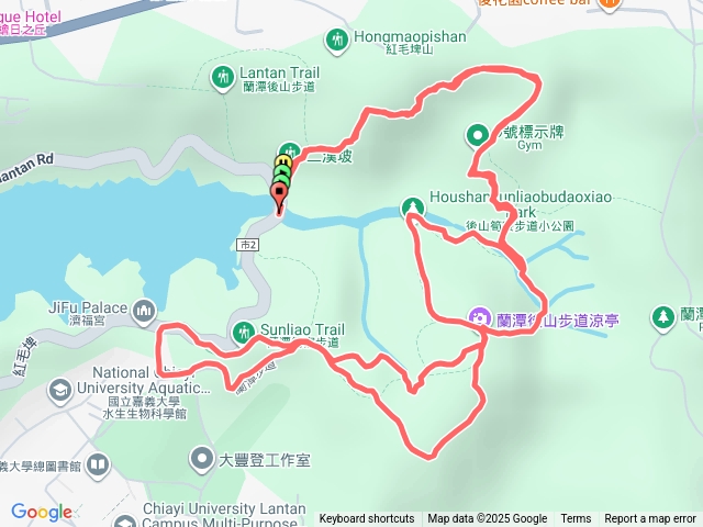 蘭潭後山步道預覽圖