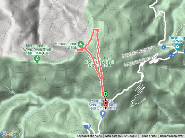 百岳挑戰-合歡北峰-天巒池