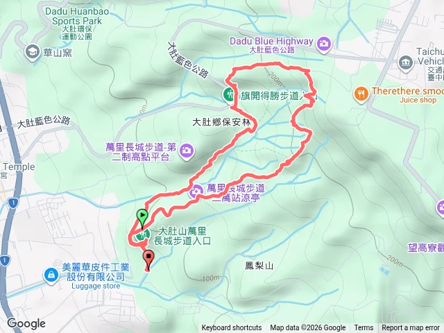 台中大肚萬里長城預覽圖