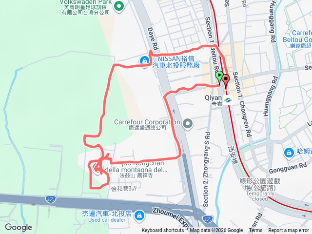 2026-07-12 農禪寺及其週邊稻田漫遊─捷運奇岩站→農禪寺→水月道場→稻田→大業路自行車道→捷運奇岩站