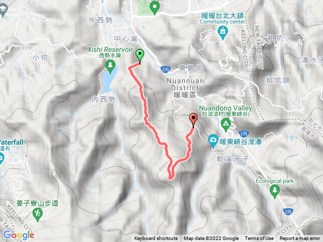 暖暖觀音湖山到義興社區