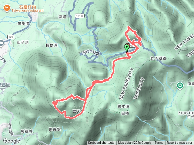 0531 二子坪、面天山、向天山、菜公坑山