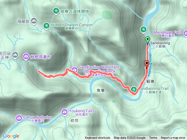 新北－臺灣百大必訪步道三貂嶺瀑布群步道
