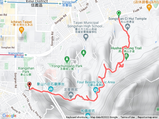 四獸山走起來 許維