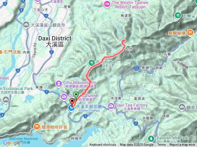 白金縱走（白石山-金面山）預覽圖