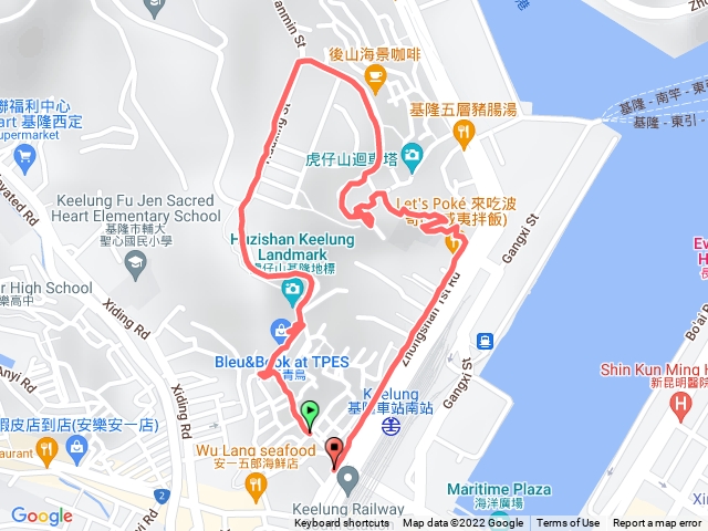 基隆地標登山步道