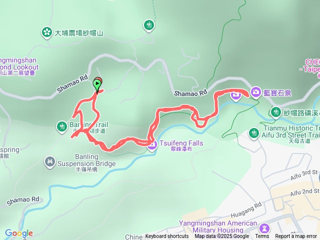 半嶺水圳步道-松溪瀑布