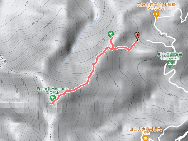 小百岳集起來-鵝公髻山步道(第二登山口)
