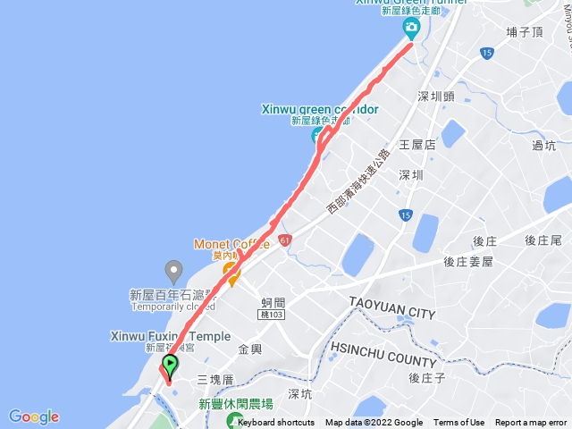 桃園永安漁港綠色隧道預覽圖