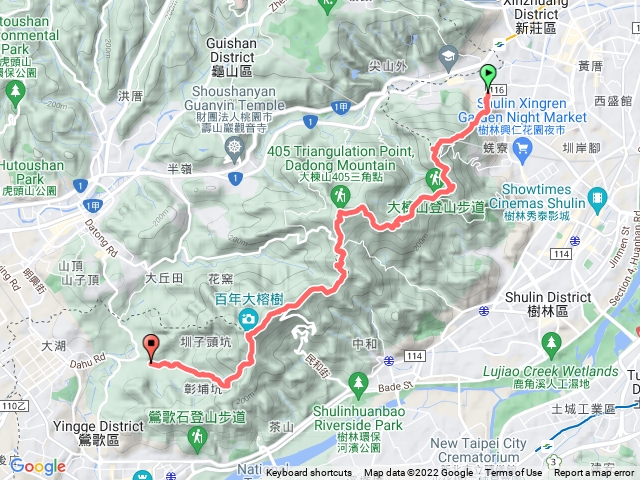 迴鶯縱走（中坑東湖路）